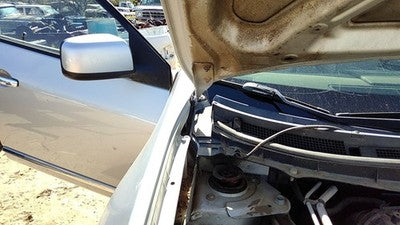 08-15 Nissan Rogue Passenger Right Hood Hinge Assembly Oem Silver K23 65400Jm00a