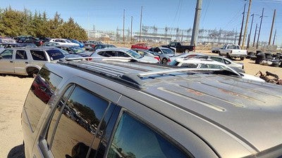 2001 Ford Expedition Luggage Rack Cross Bars Only Oem Roof
