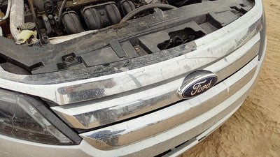 2010-2012 Ford Fusion Front Grille Assembly Oem Silver Ux Ae5z8a284ac