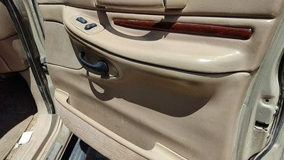 98 99 Navigator Passenger Right Front Inside Door Trim Panel Wth Switches Tan Kx