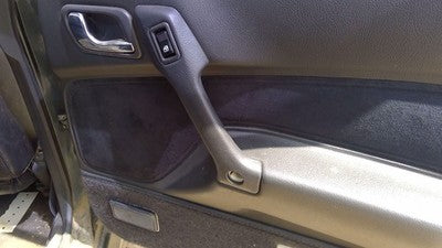 91 Mitsubishi Galant Vr-4 Passenger Right Rear Inside Door Trim Panel Back Black