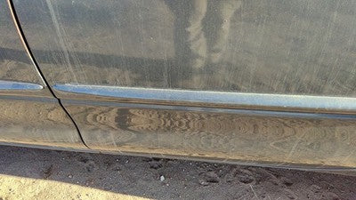 98-04 Intrepid Driver Left Rear Moulding From Door Back Trim Steel Blue Pbq