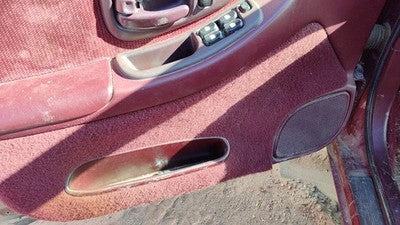 1995 Chevy Lumina Driver Left Front Door Trim Panel With Master Switch Red