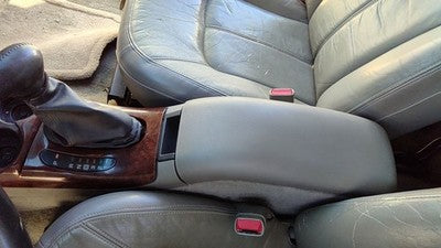 2000-2002 Olds Bravada Complete Center Console Oem Arm Rest Fold Down Pewter 922