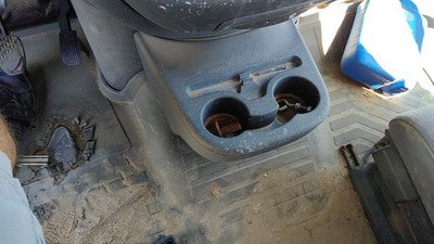 2006 Dodge Sprinter Van 3500 Center Console Assembly Oem Cup Holder Gray Aa