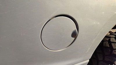 1997-2011 Dodge Dakota Fuel Tank Door With Hinge Gas Lid Oem Filler Silver