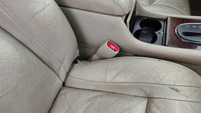 98-02 Eldorado Passenger Right Front Seat Belt Buckle Receiver Shale 155