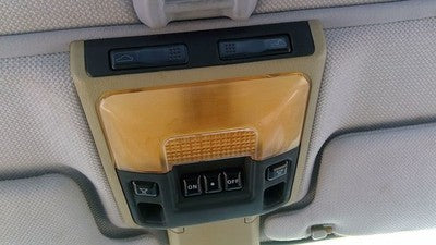 91 Mitsubishi Galant Vr-4 Center Overhead Console Dome Light Map Lamp Cubby Gray