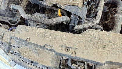 99-02 Cabrio Convertible Top Plastic Cover Above Radiator Support Sight Shield