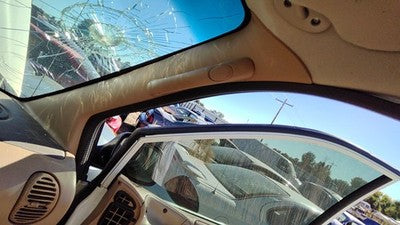 1998 Town & Country Passenger Right A Pillar Trim Windshield Post Panel K5 Camel