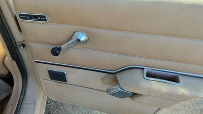 1984 Ford Tempo Passenger Right Rear Door Trim Panel Manual Windows Back Tan
