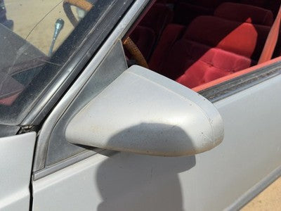 1986 Olds 88 Driver Left Side Mirror Door Mounted Oem Silver 20469520