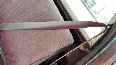 1983 Gmc Sierra C3500 Driver Left Front Seat Belt Retractor Oem Shoulder Red
