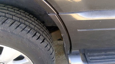 2007 Mountaineer Passenger Right Rear Moulding On Quarter Panel Charcoal G5