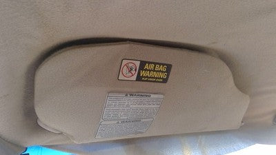 1999 F250 Super Duty Driver Left Sun Visor Oem