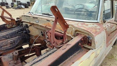 1967-1972 Ford F100 Driver Left Hood Hinge Assembly Oem Brown C7tz16797e