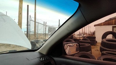2012 Ford Fusion Passenger Right A Pillar Trim Windshield Post Panel Charcoal Fw