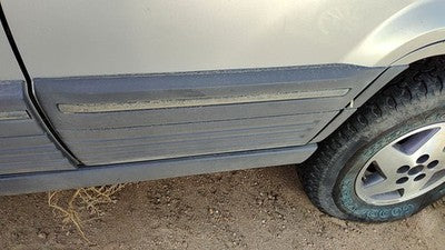 1994 Jeep Grand Cherokee Driver Left Rear Moulding From Door Oem Back Trim Strip