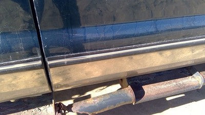 1999 00 F250 Super Duty Passenger Right Front Moulding From Door Oem Trim Strip
