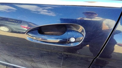 08-15 C300 Driver Left Front Outside Door Handle Lunar Blue 890 Fixll Conv