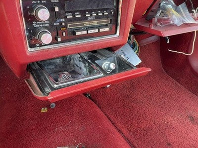 1986-1988 Olds 88 Ash Tray Assembly Oem Slide Out Dash Red 25532007