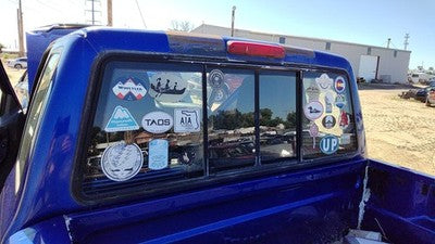 1998-2011 Ford Ranger Sliding Back Glass Rear Window Assembly Oem 6L5z13422b30ba