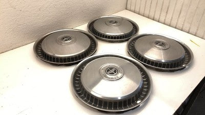 71-77 1971-1977 Ltd Torino Galaxie Set Of 4 Hub Cab Wheel Covers Oem 15 Factory