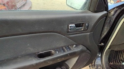 10-12 Fusion Driver Left Front Door Trim Panel With Master Switch Charcoal Dw