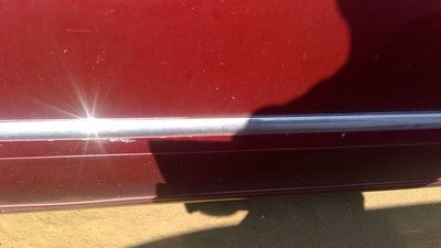 95-02 Eldorado Passenger Right Front Moulding From Door Trim Strip Crimson 86U