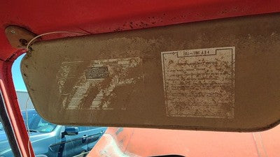 1974 Chevy Silverado K10 Driver Left Sun Visor Oem