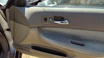 96-97 Honda Accord Passenger Right Front Door Trim Panel With Switches Gray F