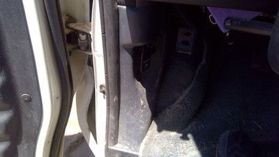 1993 Ford Van E150 Driver Left Lower Kick Trim Panel Oem Gray