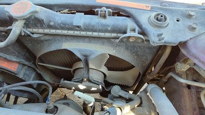 04-09 Mitsubishi Galant Electric Condensor Cooling Fan Assembly With Motor 3.8l