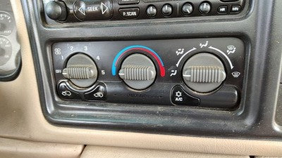 99-01 Silverado 2500 Temperature Control Module In Dash Heater Ac Head Unit Oem