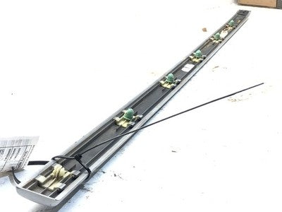 06-09 Saab 9-5 Passenger Right Front Moulding on Door Trim Strip 309 SNOW SILVER
