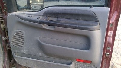 2005-2007 F350 Super Duty Passenger Right Front Inside Door Trim Panel Only Gray