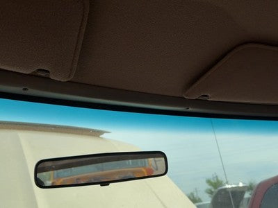 92-97 Ford F250 Trim Strip Above Windshield Oem Brown Rk