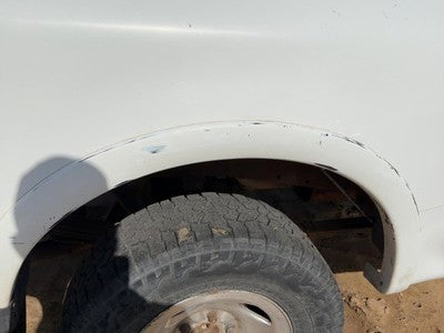 1997-2004 Ford F150 Passenger Right Rear Wheel Flare Moulding Oem Back White Yz