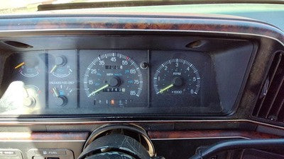 87-91 Ford F150 Speedometer Cluster Instrument Gauges Panel Oem Dash F0tz17255b