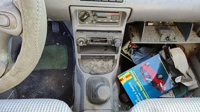1997 Ford Aspire Shifter Trim Bezel Console Surround Panel Oem Gray