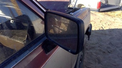 1981-1987 Isuzu Pup Pickup Passenger Right Side Mirror Door Mounted Oem