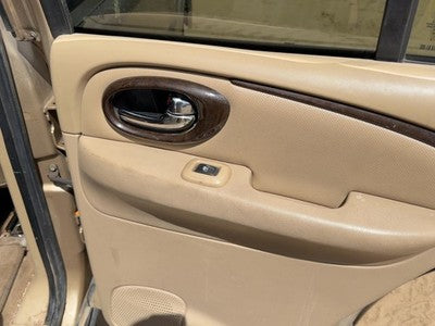 04 Buick Rainier Passenger Right Rear Door Trim Panel With Switches Back Tan 332