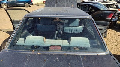 1983-1986 Toyota Camry Back Glass Rear Window Oem Sedan 6481132011