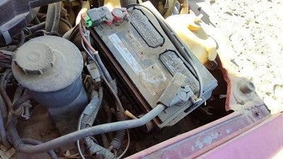 1996 Nissan Hardbody Complete Battery Box Mount Tray With Hold Down Oem 2.4L