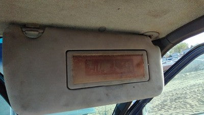 1994 Nissan Pathfinder Passenger Right Sun Visor Oem Gray