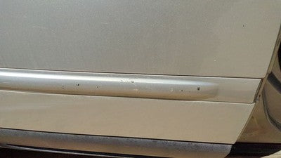 04-08 Pacifica Passenger Right Upper Rear Moulding From Door Oem Back Silver Ps2