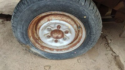 1977-1982 Ford Courier 14' Steel Wheel Oem Factory Rim #2 D77z1007c