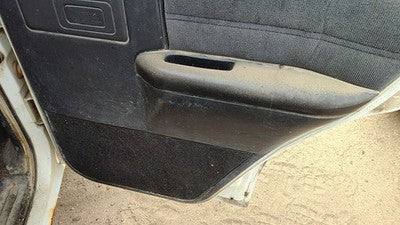 1993 S10 Blazer Passenger Right Rear Door Trim Panel With Switches Back Black