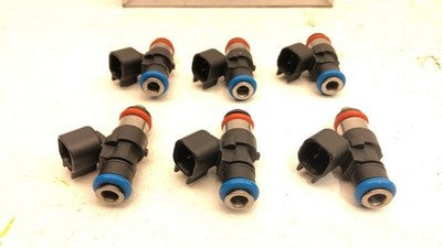 2010-2012 Ford Fusion Set Of 6 Fuel Injectors 3.0L 0280158189