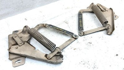 1981-1993 Dodge D350 Pair Of Hood Hinges Right Left Set Assembly Oem 55027100